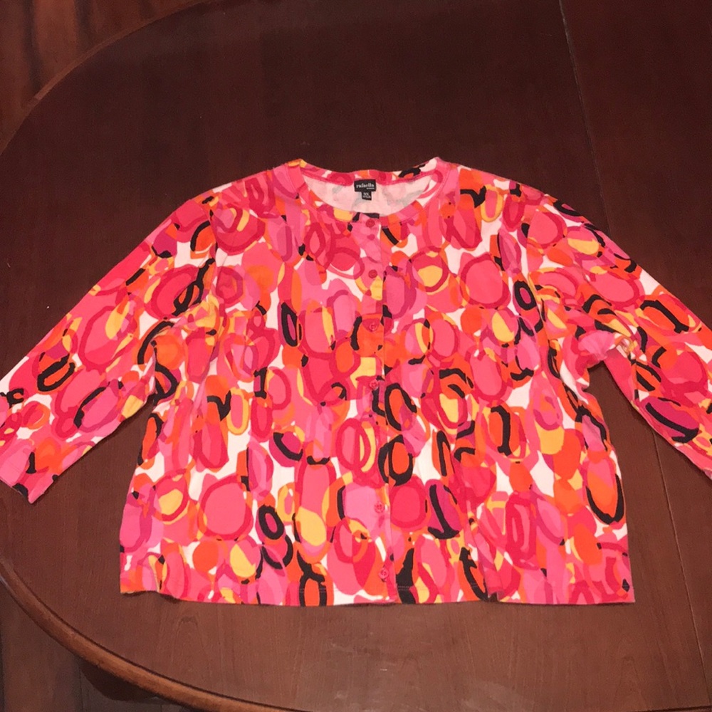 Rafaella 3/4 quarter sleeve cardigan